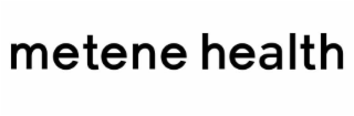 METENE HEALTH logo
