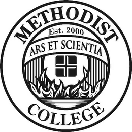METHODIST COLLEGE EST. 2000 ARS ET SCIENTIA logo