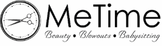 METIME BEAUTY BLOWOUTS BABYSITTING logo