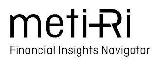 METIRI FINANCIAL INSIGHTS NAVIGATOR logo