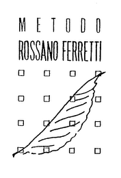 METODO ROSSANO FERRETTI logo