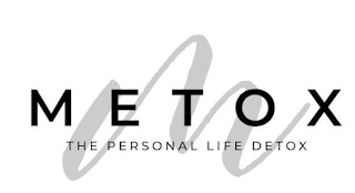 METOX THE PERSONAL LIFE DETOX logo