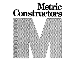 METRIC CONSTRUCTORS M logo