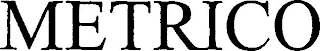 METRICO logo