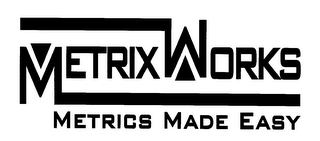 METRIXWORKS METRICS MADE EASY logo