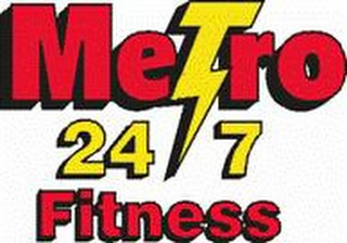 METRO 24/7 FITNESS logo