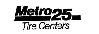 METRO 25 TIRE CENTERS logo