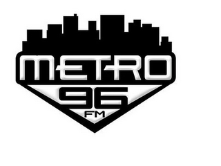 METRO 96 FM logo