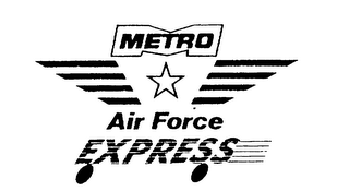 METRO AIR FORCE EXPRESS logo