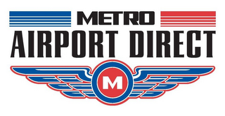 METRO AIRPORT DIRECT M logo