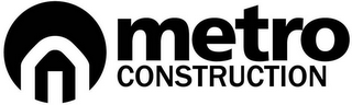 METRO CONSTRUCTION logo