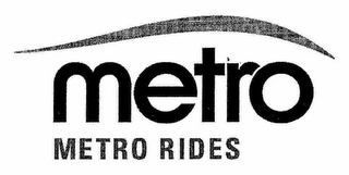 METRO METRO RIDES logo