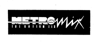 METRO MIX THE RHYTHM FIX logo