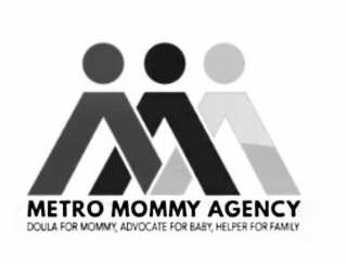METRO MOMMY AGENCY DOULA FOR MOMMY, ADVOCATE FOR BABY, HELPER FOR FAMILY logo
