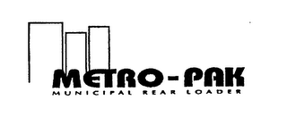 METRO-PAK MUNICIPAL REAR LOADER logo
