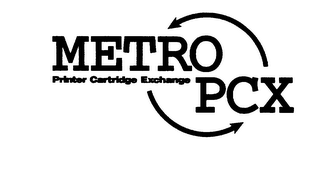 METRO PCX PRINTER CARTRIDGE EXCHANGE logo
