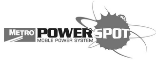 METRO POWERSPOT MOBLE POWER SYSTEM logo