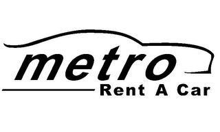 METRO RENT A CAR logo