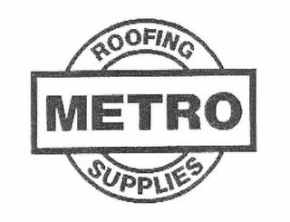 METRO ROOFING SUPPLIES logo