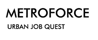 METROFORCE URBAN JOB QUEST logo