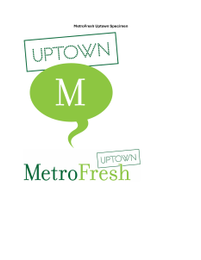 METROFRESH UPTOWN logo