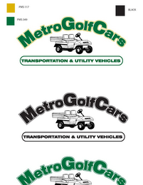 METROGOLFCARS TRANSPORTATION & UTILITY VEHICLES logo