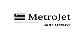METROJET U S AIRWAYS logo