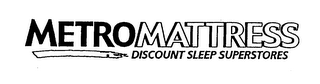 METROMATTRESS DISCOUNT SLEEP SUPERSTORES logo