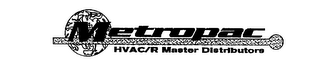 METROPAC HVAC/R MASTER DISTRIBUTORS logo