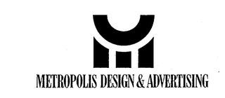 METROPOLIS DESIGN & ADVERTISING logo
