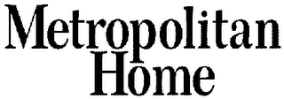 METROPOLITAN HOME logo