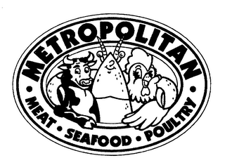 METROPOLITAN MEAT SEAFOOD POULTRY logo