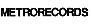 METRORECORDS logo