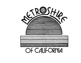 METROSHIRE OF CALIFORNIA logo