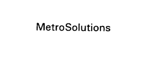 METROSOLUTIONS logo