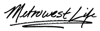 METROWEST LIFE logo
