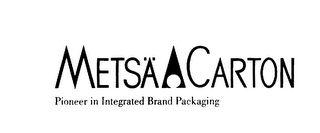METSA CARTON PIONEER IN INTEGRATED BRAND PACKAGING logo