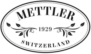 METTLER 1929 SWITZERLAND logo