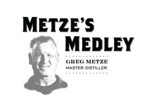 METZE'S MEDLEY GREG METZE MASTER DISTILLER logo