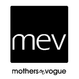 MEV MOTHERS EN VOGUE logo