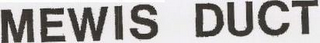 MEWIS DUCT logo