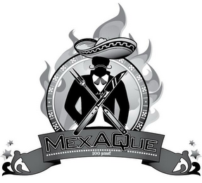 MEXAQUE 100 PROOF logo