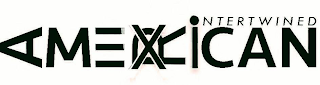 MEXICAN AMERICAN INTERTWINED logo