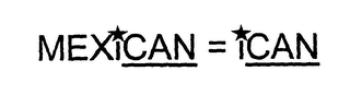 MEXICAN = ICAN logo