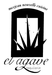 MEXICAN NOUVELLE CUISINE EL AGAVE TEQUILERIA logo