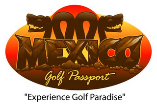 MEXICO GOLF PASSPORT "EXPERIENCE GOLF PARADISE" logo