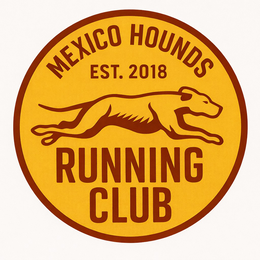 MEXICO HOUNDS RUNNING CLUB EST. 2018 logo