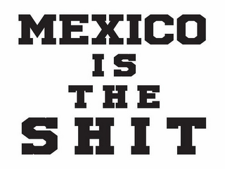 MEXICO IS THE SHIT logo