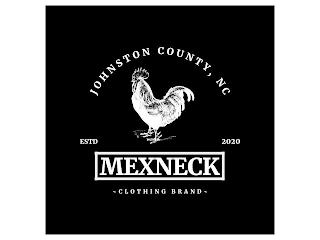 MEXNECK JOHNSTON COUNTY, NC -CLOTHING BRAND - ESTD 2020 logo