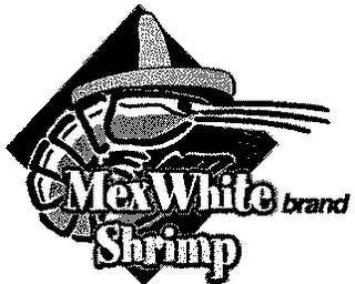 MEXWHITE BRAND SHRIMP logo